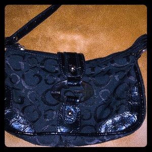 Guess small black handbag